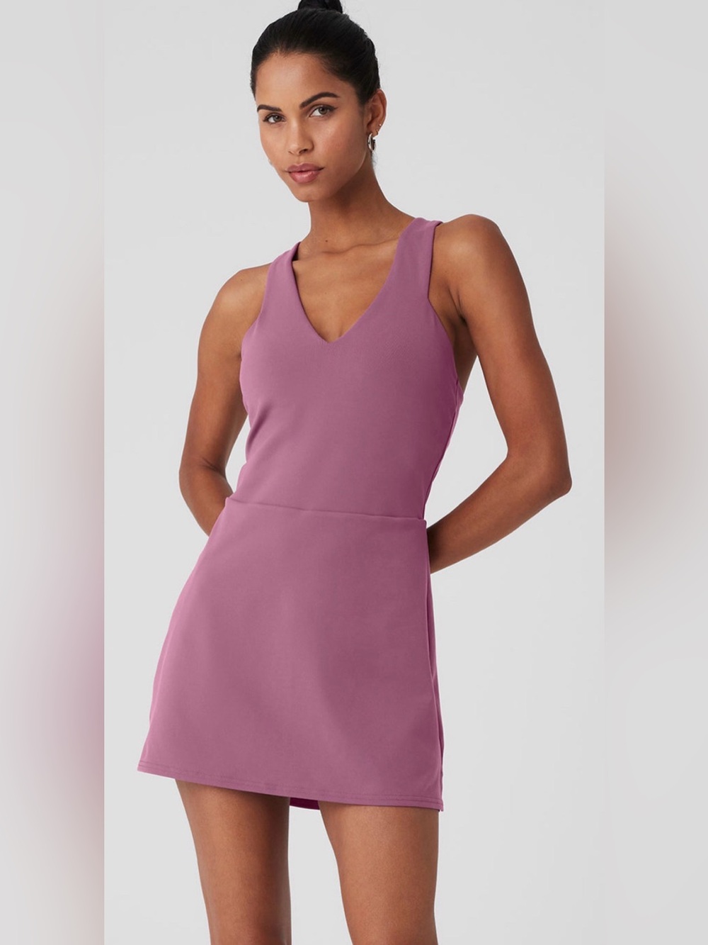 ALO Yoga Airbrush Real Dress - Soft Mulberry - XS - Excellent condition